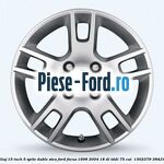 Janta aliaj 15 inch, 5 spite duble stea Ford Focus 1998-2004 1.8 DI/TDDi 75 cai #132943E6F1