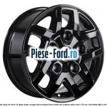 Janta aliaj 16 inch, 10 spite duble neagra Ford Transit 2019-2023 2.0 EcoBlue mHEV RWD 170 cai #0411510981