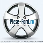 Janta aliaj 16 inch, 5 spite model 1 Ford Focus 1998-2004 1.8 DI/TDDi 75 cai #058003F2F5