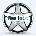 Janta aliaj 16 inch, 5 spite model 2 Ford Focus 1998-2004 1.8 DI/TDDi 75 cai #6BF3A706AE