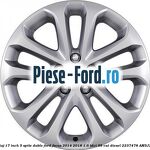 Janta aliaj 17 inch, 15 spite Sparkle Silver Ford Focus 2014-2018 1.6 TDCi 95 cai diesel