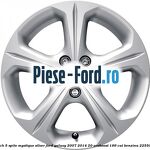 Janta aliaj 17 inch, 5 spite, Mystique Silver Ford Galaxy 2007-2014 2.0 EcoBoost 199 cai #866E2FCBDB