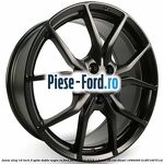 Janta aliaj 19 inch, 5 spite duble negru panther Ford Focus 2014-2018 1.6 TDCi 95 cai diesel
