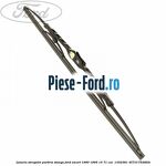 Lamela stergator parbriz stanga Ford Escort 1990-1995 1.4 71 cai #4BAEBA837F