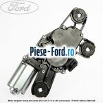 Lamela stergator spate combi sau 5 usi, plastic Ford Fiesta 2013-2017 1.6 ST 182 cai benzina