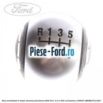 Nuca schimbator 5 viteze, piele an 08/2008-07/2011 Ford Focus 2008-2011 2.5 RS 305 cai benzina
