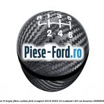 Nuca schimbator 6 trepte fibra carbon Ford EcoSport 2019-2023 1.0 EcoBoost 125 cai #C381903977