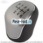 Nuca schimbator, 6 trepte piele RS 500 complet Ford Focus 2008-2011 2.5 RS 305 cai benzina