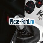 Nuca schimbator 5 trepte cu ornament negru cromat Ford Ka 2009-2016 1.2 69 cai benzina