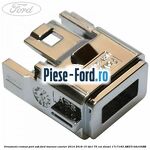 Ornament cromat port USB Ford Tourneo Courier 2014-2018 1.5 TDCi 75 cai #95910CA9D3