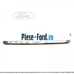 Ornament cromat prag fata logo Ford oval Ford Focus 2011-2014 1.6 Ti 85 cai benzina