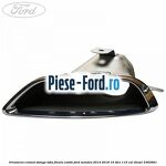 Ornament cromat stanga toba finala combi Ford Mondeo 2014-2018 1.6 TDCi 115 cai #5A972348C9