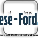 Ornament prag stanga rola plastic cromata logo KA Ford Ka 1996-2008 1.3 i 50 cai benzina