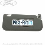 Parasolar dreapta bej Ford Fiesta 2013-2017 1.5 TDCi 95 cai diesel