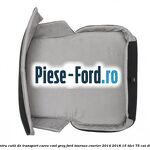 Perna de scaun de rezerva pentru cutii de transport Caree Cool Grey Ford Tourneo Courier 2014-2018 1.5 TDCi 75 cai #7AE6FCA45E