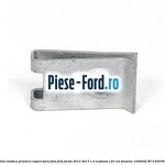 Piulita elastica prindere panou bord ranforsare bara fata element inerior Ford Fiesta 2013-2017 1.0 EcoBoost 125 cai benzina