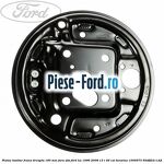 Platou tambur frana dreapta 180 mm fara ABS Ford Ka 1996-2008 1.3 i 49 cai #3A16693AF3
