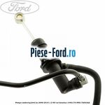 Placa metalica selector Ford Ka 2009-2016 1.2 69 cai benzina