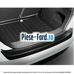 Protectie bara spate plastic Ford Fiesta 2017-2023 1.1 Ti-VCT 75 cai #77C651E08B