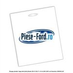 Protectie impotriva zgarieturilor bara din spate Ford Fiesta 2013-2017 1.6 ST 200 200 cai benzina