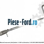 Protectie termica toba intermediara Ford Fusion 1.4 80 cai benzina
