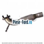 Protectie termica toba intermediara Ford Fiesta 2013-2017 1.5 TDCi 95 cai diesel
