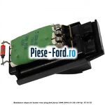 Resistance steps air heater rear plug Ford Focus 1998-2004 1.6 16V 100 HP #05AFC448C0
