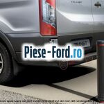Senzori de parcare fata, cu 4 senzori in matte black Ford Transit 2014-2018 2.2 TDCi RWD 125 cai diesel