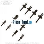 Set clips for attaching mud flaps front Ford Focus 2011-2014 2.0 ST 250 HP #A407D12379