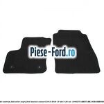 Set covorase fata, velur negru Ford Tourneo Connect 2013-2018 1.5 TDCi 120 cai #EB02F4A715