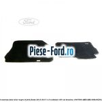 Set covorase fata, velur negru Ford Fiesta 2013-2017 1.0 EcoBoost 100 cai benzina
