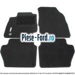 Set covorase fata, velur negru pana an 02/2011 Ford Fiesta 2008-2012 1.6 TDCi 75 cai diesel