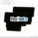 Set covorase spate, cauciuc negru Ford Kuga 2008-2012 2.0 TDCi 4x4 136 cai diesel