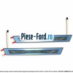 Set ornament prag cromat fata logo Focus Ford Focus 2014-2018 1.6 TDCi 95 cai diesel