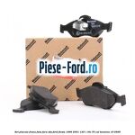 Set placute frana fata fara ABS Ford Fiesta 1996-2001 1.25 i 16V 75 cai #83A236C7AA Set placute frana fata fara ABS Ford Fiesta 1996-2001 1.25 i 16V 75 cai #83A236C7AA