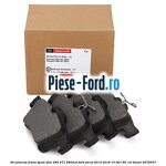 Set placute frana spate (disc 265/271/280mm) Ford Focus 2014-2018 1.5 TDCi 95 cai #C4F4002BD2