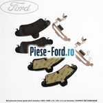 Set placute frana fata (disc 278 mm) Ford Mondeo 1993-1996 1.8 i 16V 112 cai benzina