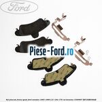 Set placute frana fata (disc 278mm) Ford Mondeo 1993-1996 2.5 i 24V 170 cai benzina