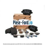 Set placute frana fata pentru disc R 316 MM premium Ford S-Max 2007-2014 2.3 160 cai benzina