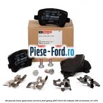 Set placute frana spate frana electrica Ford Galaxy 2007-2014 2.0 EcoBoost 199 cai #04502602E9