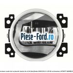 Set pedaliere sport model oval, transmisie manuala Ford Fiesta 2008-2012 1.25 82 cai benzina