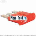 Siguranta 10 A rosie 3 pini Ford Grand C-Max 2016-2020 1.5 EcoBoost 180 cai #E0699D85D5