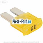 Siguranta 20 A galbena tip lama Ford Fiesta 2008-2012 1.4 97 cai #85A8B6BEA8