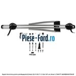 Suport 3 biciclete spate, Uebler X31-S rabatabil Ford Fiesta 2013-2017 1.5 TDCi 95 cai diesel