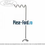 Suport prindere cablu frana mana dreapta Ford Tourneo Connect 2002-2014 1.8 TDCi 110 cai diesel
