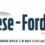 Teava toba finala model normal Ford Tourneo Connect 2002-2014 1.8 TDCi 110 cai diesel