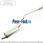 Toba intermediara euro IV dupa 08/2006 Ford Tourneo Connect 2002-2014 1.8 Di 75 cai #D11001E61A