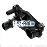 Tub conectare apa bloc motor Ford Mondeo 2019-2023 2.0 EcoBlue 4x4 190 cai #97CFE645D0
