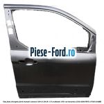 Usa culisanta dreapta cu gaura geam caroserie LWB Ford Transit Connect 2013-2018 1.6 EcoBoost 150 cai benzina
