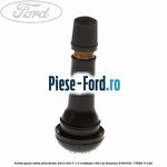 Ventil janta aliaj cromat, varianta cu senzor presiune roti Ford Fiesta 2013-2017 1.0 EcoBoost 100 cai benzina